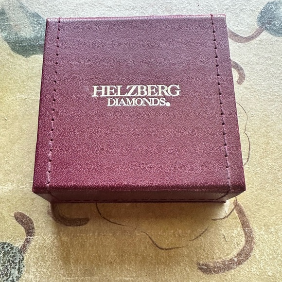 Helzberg Diamonds Sterling silver diamond infinity necklace and earrings set. - Picture 6 of 9